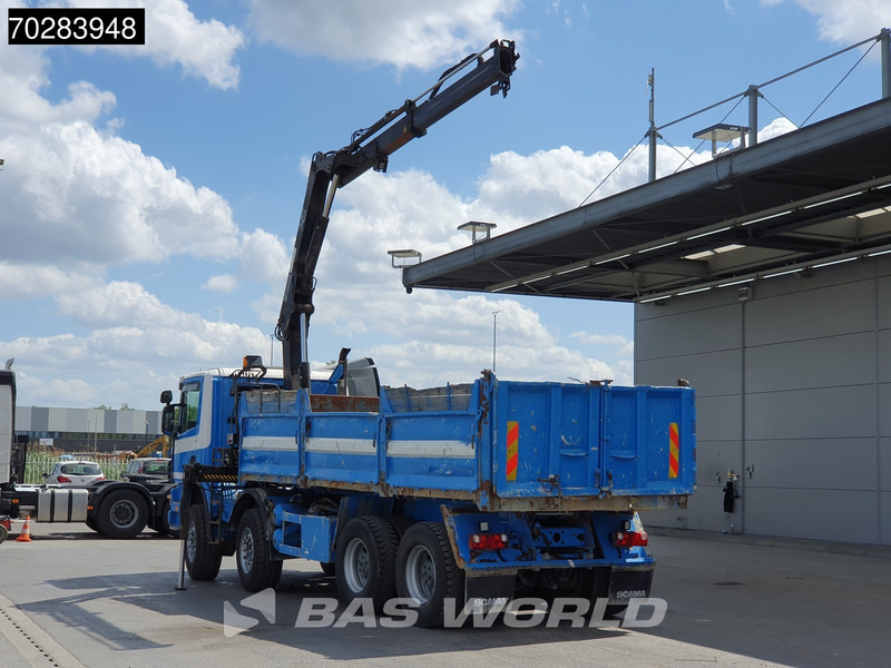 Scania G420 8X4 15m3 tipper Hiab 144 Crane Steelsuspension Manual Big-Axle Euro 3 - Кипер, Камион со кран: слика 2 Scania G420 8X4 15m3 tipper Hiab 144 Crane Steelsuspension Manual Big-Axle Euro 3 - Кипер, Камион со кран: слика 2