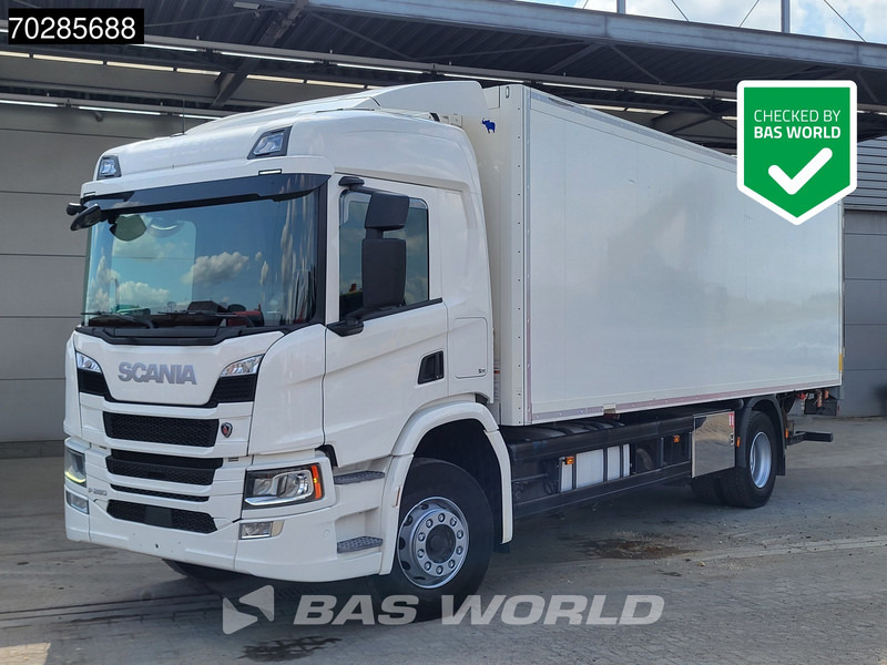 Scania P280 4X2 19tonner Automatic 2000kg Ladebordwand LED Euro 6 - Камион сандучар: слика 1 Scania P280 4X2 19tonner Automatic 2000kg Ladebordwand LED Euro 6 - Камион сандучар: слика 1