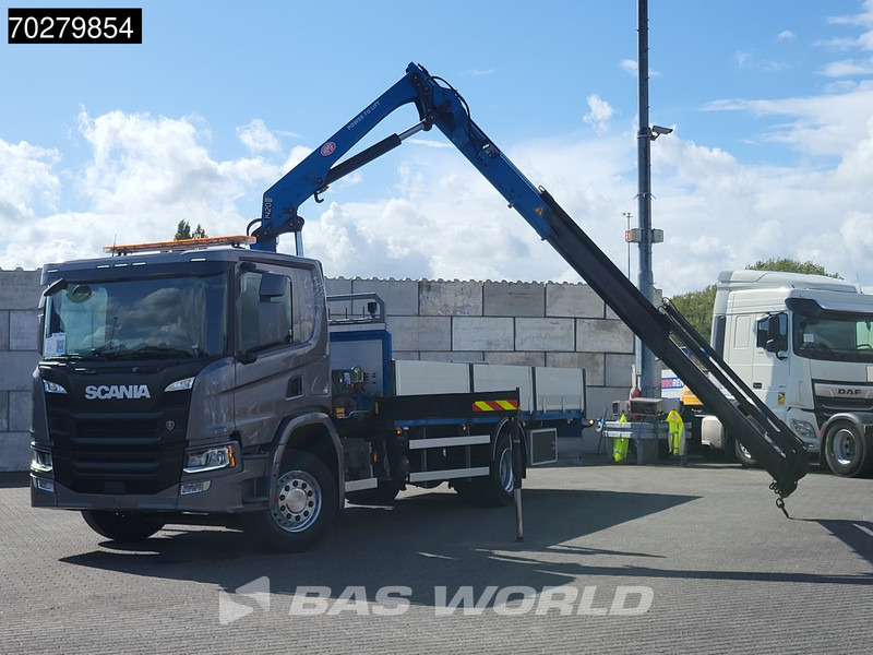Scania P280 4X2 HMF 1420K-RC Kran Crane Automatic Euro 6 - Камион со платформа, Камион со кран: слика 5 Scania P280 4X2 HMF 1420K-RC Kran Crane Automatic Euro 6 - Камион со платформа, Камион со кран: слика 5