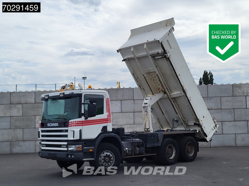 Scania P340 6X4 2 side11m3 Bennes Tipper Big-Axle Steelsuspension Manual Euro 3 - Кипер: слика 1 Scania P340 6X4 2 side11m3 Bennes Tipper Big-Axle Steelsuspension Manual Euro 3 - Кипер: слика 1