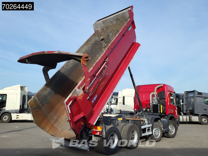 Кипер Scania P410 8X4 NL-Truck 19m3 tipper box heating Big-Axle Steelsuspension Automatic: слика 5