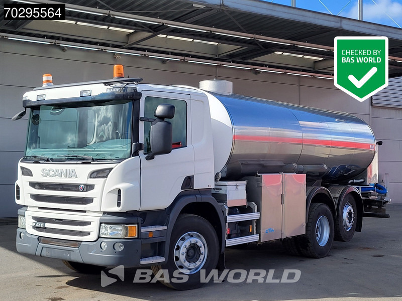 Scania P410 P 6X2 Tanker truck Automatic Retarder Lift+Steering axle Euro 6 - Камион цистерна: слика 1 Scania P410 P 6X2 Tanker truck Automatic Retarder Lift+Steering axle Euro 6 - Камион цистерна: слика 1