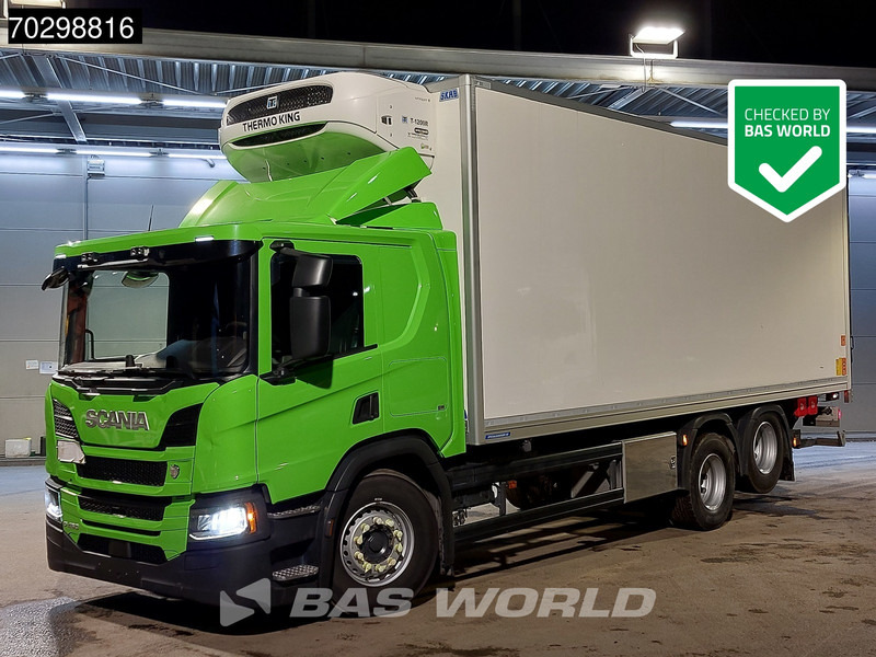 Scania P450 P 6X2 Thermo King T-1200R Spectrum Tailgate Retarder Euro 6 - Камион ладилник: слика 1 Scania P450 P 6X2 Thermo King T-1200R Spectrum Tailgate Retarder Euro 6 - Камион ладилник: слика 1