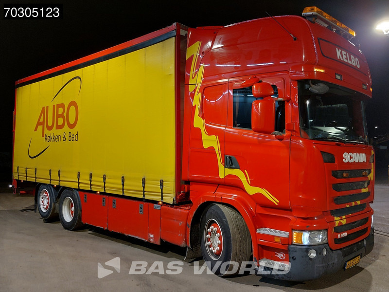 Scania R 450 R 6X2 Topliner Curtainsider 2500kg Ladebordwand Retarder Automatic Euro 6 - Камион со церада: слика 3 Scania R 450 R 6X2 Topliner Curtainsider 2500kg Ladebordwand Retarder Automatic Euro 6 - Камион со церада: слика 3