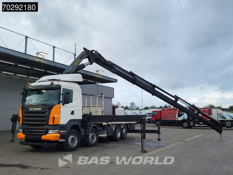 Scania R420 8X2 Palfinger PK74002 Kran Crane Retarder Lift-Steering Axle Euro 4 - Камион со платформа, Камион со кран: слика 5 Scania R420 8X2 Palfinger PK74002 Kran Crane Retarder Lift-Steering Axle Euro 4 - Камион со платформа, Камион со кран: слика 5
