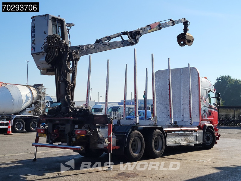 Scania R450 R 6X4 NL-Truck Kesla 2110T Crane Kran Holztransport Manual ACC Xenon Euro 6 - Камион за дрва, Камион со кран: слика 5 Scania R450 R 6X4 NL-Truck Kesla 2110T Crane Kran Holztransport Manual ACC Xenon Euro 6 - Камион за дрва, Камион со кран: слика 5