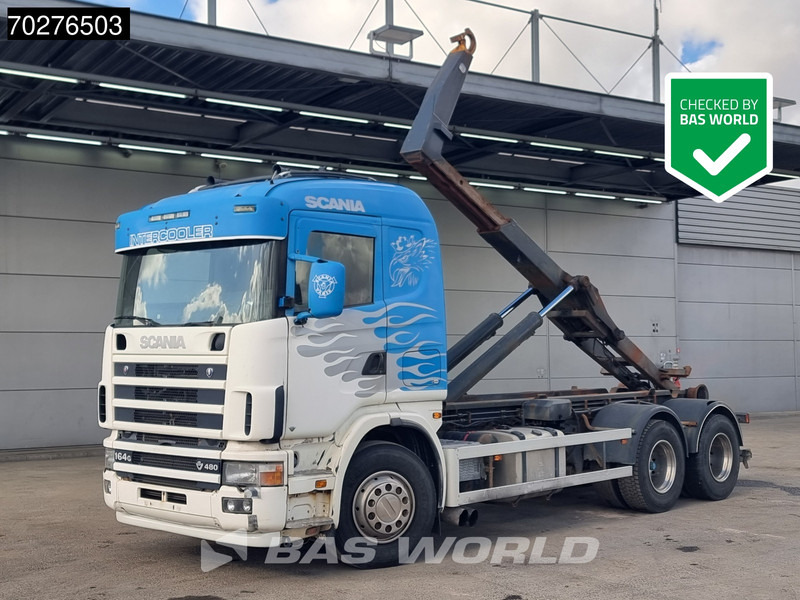Scania R480 6X2 20tons Multilift LBS 20-570 Retarder Manual Euro 3 - Камион со кука за подигање: слика 1 Scania R480 6X2 20tons Multilift LBS 20-570 Retarder Manual Euro 3 - Камион со кука за подигање: слика 1