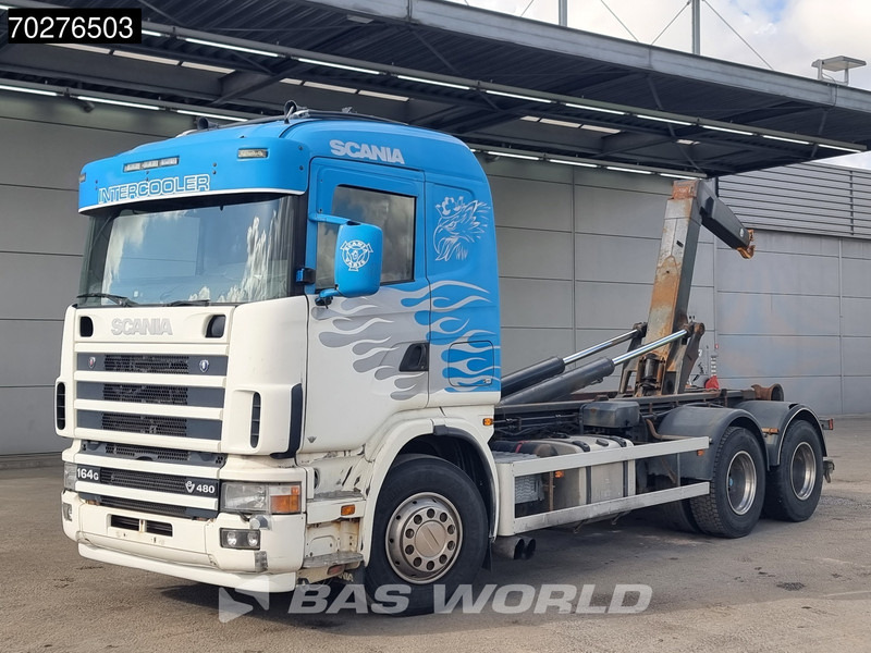 Scania R480 6X2 20tons Multilift LBS 20-570 Retarder Manual Euro 3 - Камион со кука за подигање: слика 3 Scania R480 6X2 20tons Multilift LBS 20-570 Retarder Manual Euro 3 - Камион со кука за подигање: слика 3