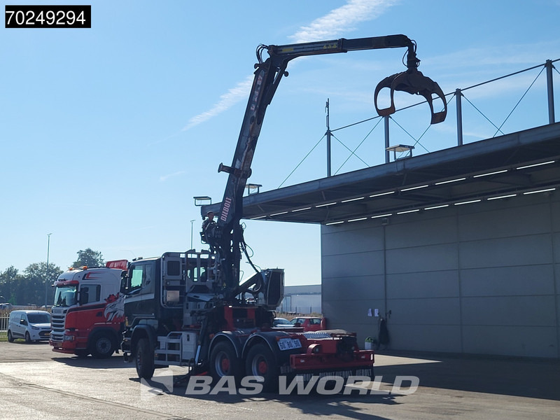 Scania R580 6X4 Holz Kran Diebolt D28 Full-Steel - Камион за дрва, Камион со кран: слика 2 Scania R580 6X4 Holz Kran Diebolt D28 Full-Steel - Камион за дрва, Камион со кран: слика 2