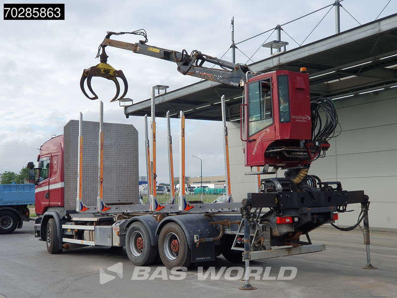 Scania R730 R 6X4 HIAB F108S 79 Crane Retarder Xenon BigAxle Loglift Automatic ACC Euro 6 - Камион за дрва, Камион со кран: слика 2 Scania R730 R 6X4 HIAB F108S 79 Crane Retarder Xenon BigAxle Loglift Automatic ACC Euro 6 - Камион за дрва, Камион со кран: слика 2