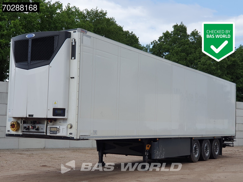 Schmitz Cargobull Carrier 3 axles Doppelverdampfer Tailgate Palettenkasten Blumenbreit LBW ATP-FRC - Полуприколка ладилник: слика 1 Schmitz Cargobull Carrier 3 axles Doppelverdampfer Tailgate Palettenkasten Blumenbreit LBW ATP-FRC - Полуприколка ладилник: слика 1
