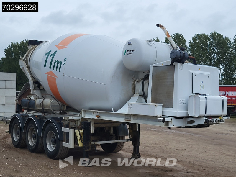 Schwing-Stetter 71/320,AC3 3 axles Concrete 12m3 Lift Axle - Полуприколка миксер за бетон: слика 3 Schwing-Stetter 71/320,AC3 3 axles Concrete 12m3 Lift Axle - Полуприколка миксер за бетон: слика 3