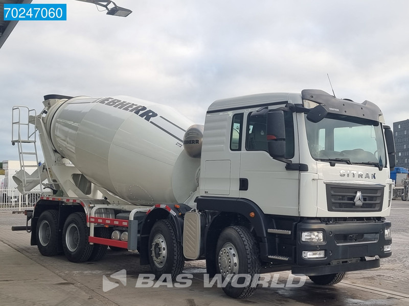 Sitrak G5 350 8X4 8m3 Liebherr HTM 804 H Mixer Big-Axle Steelsuspension - Камион миксер за бетон: слика 3 Sitrak G5 350 8X4 8m3 Liebherr HTM 804 H Mixer Big-Axle Steelsuspension - Камион миксер за бетон: слика 3
