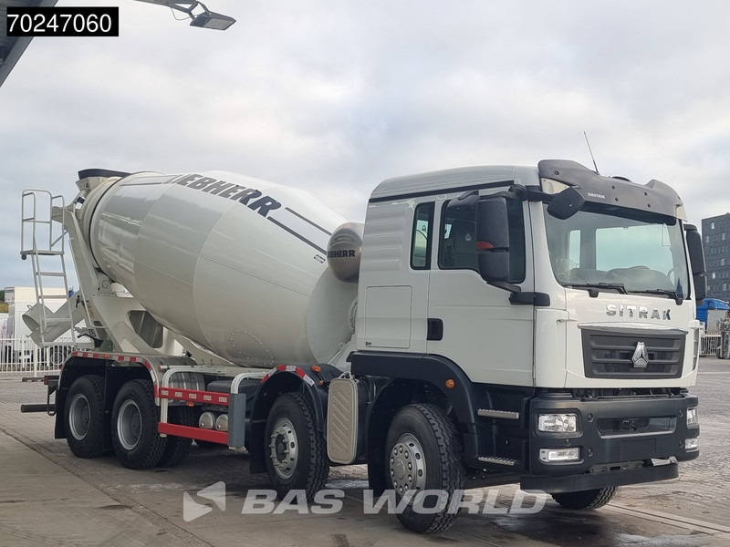 Sitrak G5 350 8X4 8m3 Liebherr HTM 804 H Mixer Big-Axle Steelsuspension - Камион миксер за бетон: слика 3 Sitrak G5 350 8X4 8m3 Liebherr HTM 804 H Mixer Big-Axle Steelsuspension - Камион миксер за бетон: слика 3
