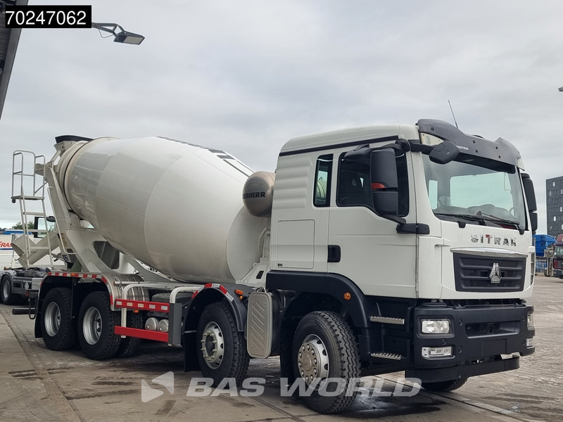 Sitrak G5 350 8X4 8m3 Liebherr mixer Manual Steel Suspension - Камион миксер за бетон: слика 3 Sitrak G5 350 8X4 8m3 Liebherr mixer Manual Steel Suspension - Камион миксер за бетон: слика 3