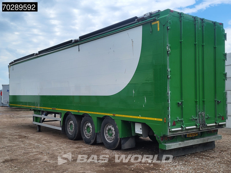 Titan Semi trailer 6mm Liftachse 86m3 Hydraulische covering systeem Wabco Smartboard - Полуприколка со подвижен под за истовар: слика 2 Titan Semi trailer 6mm Liftachse 86m3 Hydraulische covering systeem Wabco Smartboard - Полуприколка со подвижен под за истовар: слика 2
