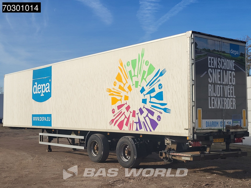 Tracon TO2 Tailgate Steering Axle - Полуприколка сандучар: слика 2 Tracon TO2 Tailgate Steering Axle - Полуприколка сандучар: слика 2