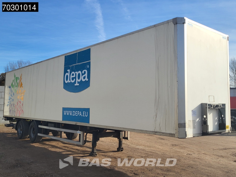 Tracon TO2 Tailgate Steering Axle - Полуприколка сандучар: слика 3 Tracon TO2 Tailgate Steering Axle - Полуприколка сандучар: слика 3