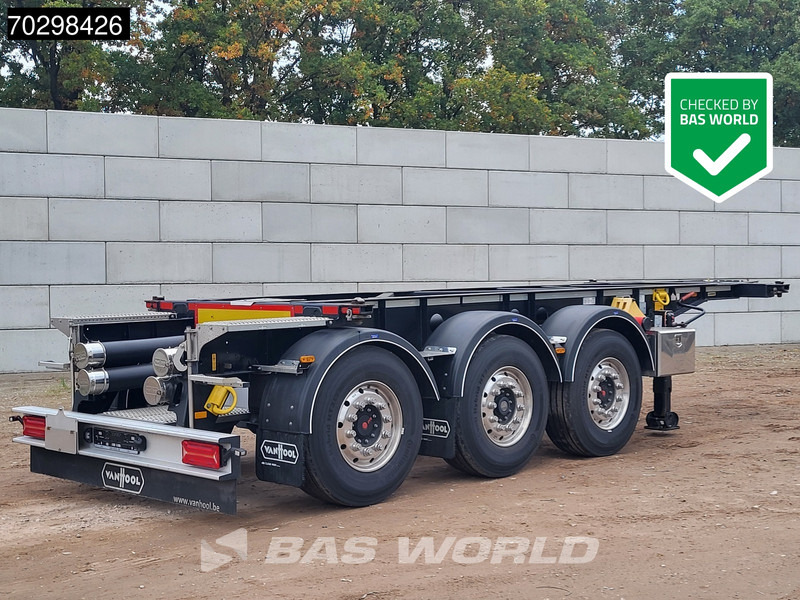 Van Hool FS3444-10 AK u2 3 axles ADR Liftachse 20ft - Транспортер на контејнер/ Полуприколка со променливо тело: слика 1 Van Hool FS3444-10 AK u2 3 axles ADR Liftachse 20ft - Транспортер на контејнер/ Полуприколка со променливо тело: слика 1