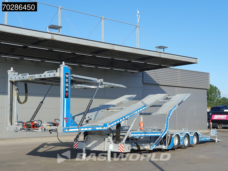 Vega Alphamax 3 axles NEW Galvanized Hydro-electric Winch Lift + Lenkachse - Автотранспортна полуприколка: слика 3 Vega Alphamax 3 axles NEW Galvanized Hydro-electric Winch Lift + Lenkachse - Автотранспортна полуприколка: слика 3