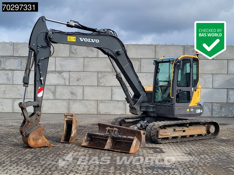 Volvo ECR88 D A/C - 3 BUCKETS - Мини багер: слика 1 Volvo ECR88 D A/C - 3 BUCKETS - Мини багер: слика 1