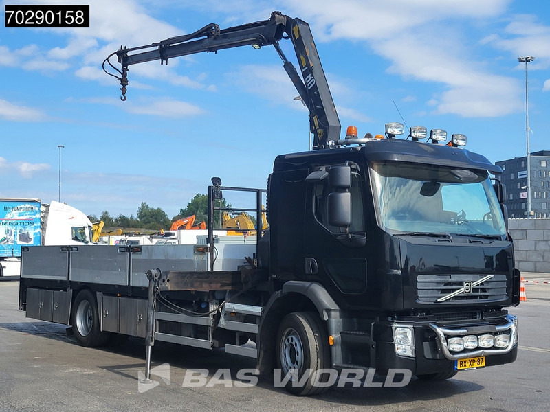 Volvo FE 240 4X2 HMF 760 K2 Kran Crane Remote control Manual Euro 5 - Камион со платформа, Камион со кран: слика 3 Volvo FE 240 4X2 HMF 760 K2 Kran Crane Remote control Manual Euro 5 - Камион со платформа, Камион со кран: слика 3
