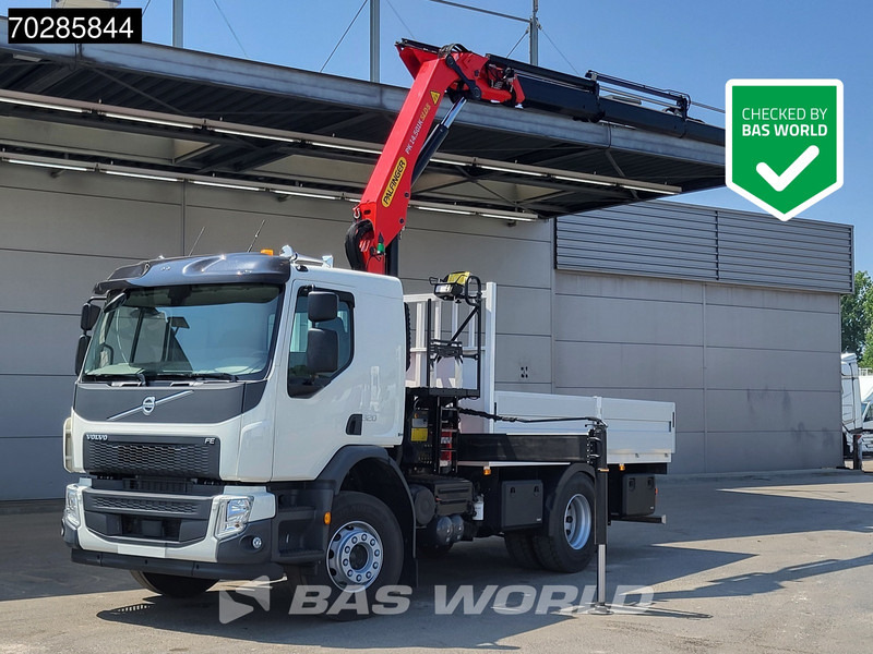 Volvo FE 320 4X2 NEW! Palfinger PK14.501K SLD5 Remote Crane Kran Euro 6 - Камион со платформа, Камион со кран: слика 1 Volvo FE 320 4X2 NEW! Palfinger PK14.501K SLD5 Remote Crane Kran Euro 6 - Камион со платформа, Камион со кран: слика 1