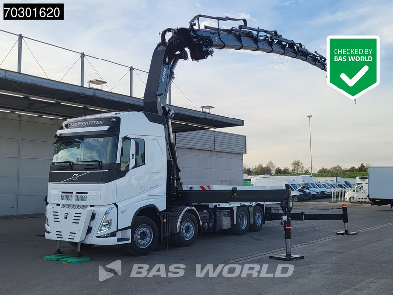 Volvo FH 460 8X2 UNUSED EFFER 1000 9S + 6S Crane + Fly-Jib Lift+Lenkachse VEB+ Euro 6 - Камион со платформа, Камион со кран: слика 1 Volvo FH 460 8X2 UNUSED EFFER 1000 9S + 6S Crane + Fly-Jib Lift+Lenkachse VEB+ Euro 6 - Камион со платформа, Камион со кран: слика 1