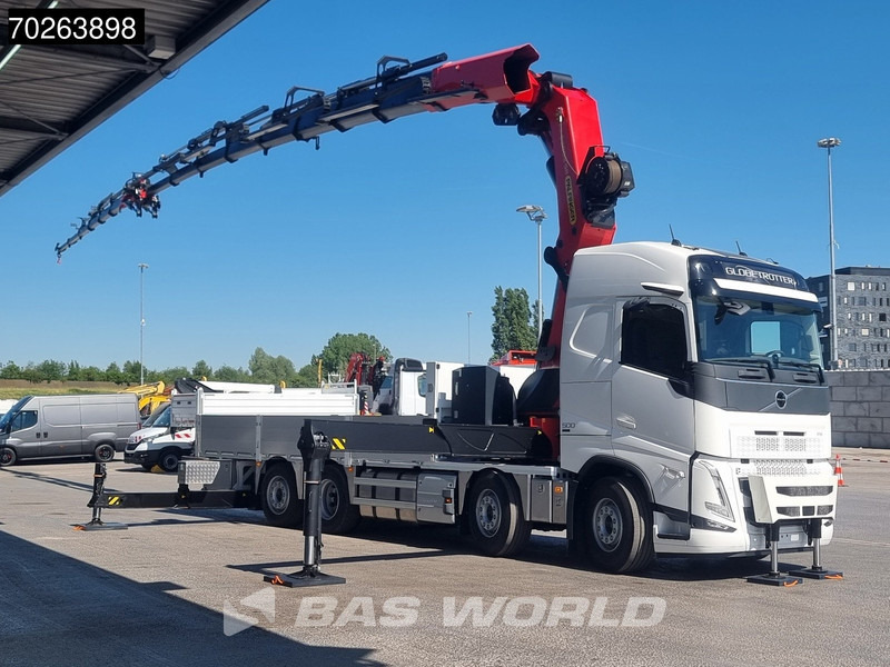 Volvo FH 500 8X2 NEW! Palfinger PK92002 SH 8+6 JIB Crane Kran Winch Lift-Lenkachse Navi - Камион со платформа, Камион со кран: слика 2 Volvo FH 500 8X2 NEW! Palfinger PK92002 SH 8+6 JIB Crane Kran Winch Lift-Lenkachse Navi - Камион со платформа, Камион со кран: слика 2