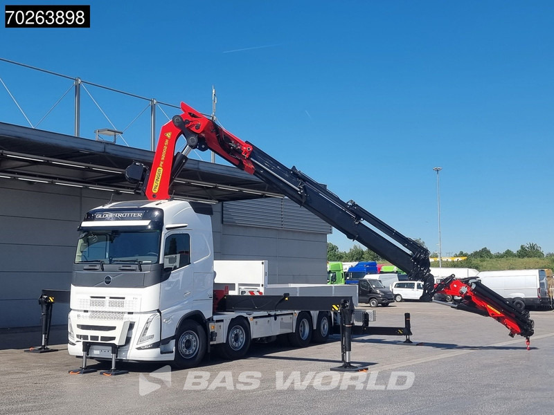 Volvo FH 500 8X2 NEW! Palfinger PK92002 SH 8+6 JIB Crane Kran Winch Lift-Lenkachse Navi - Камион со платформа, Камион со кран: слика 3 Volvo FH 500 8X2 NEW! Palfinger PK92002 SH 8+6 JIB Crane Kran Winch Lift-Lenkachse Navi - Камион со платформа, Камион со кран: слика 3