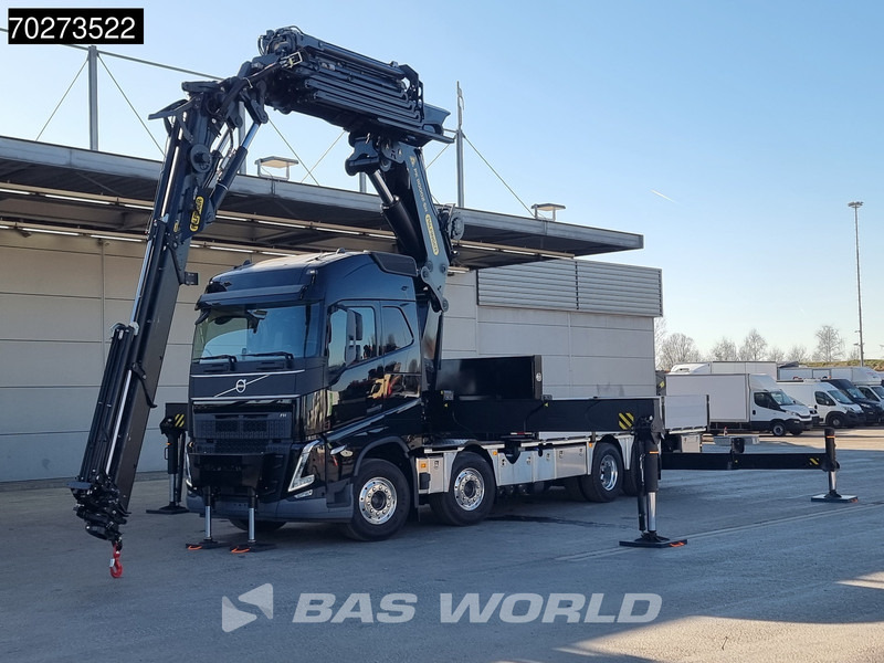 Volvo FH 500 8X2 Palfinger PK110002 SH Crane + Fly-Jib Winch VEB+ Euro 6 - Камион со платформа, Камион со кран: слика 3 Volvo FH 500 8X2 Palfinger PK110002 SH Crane + Fly-Jib Winch VEB+ Euro 6 - Камион со платформа, Камион со кран: слика 3