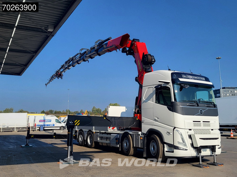 Volvo FH 500 8X2 Palfinger PK110002 SH Crane + Fly-Jib Winch VEB+ Euro 6 - Камион со платформа, Камион со кран: слика 3 Volvo FH 500 8X2 Palfinger PK110002 SH Crane + Fly-Jib Winch VEB+ Euro 6 - Камион со платформа, Камион со кран: слика 3