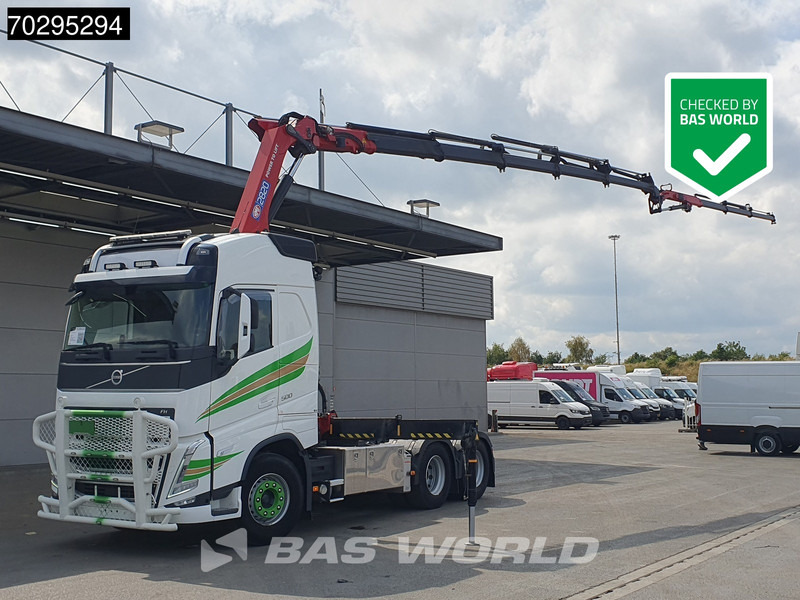 Volvo FH 500 FH 6X4 Full-Air Liftachse HMF 2820K-RCS Crane+JIB Remote Control I-ParkCool VDS LED Kran - Камион со платформа, Камион со кран: слика 1 Volvo FH 500 FH 6X4 Full-Air Liftachse HMF 2820K-RCS Crane+JIB Remote Control I-ParkCool VDS LED Kran - Камион со платформа, Камион со кран: слика 1