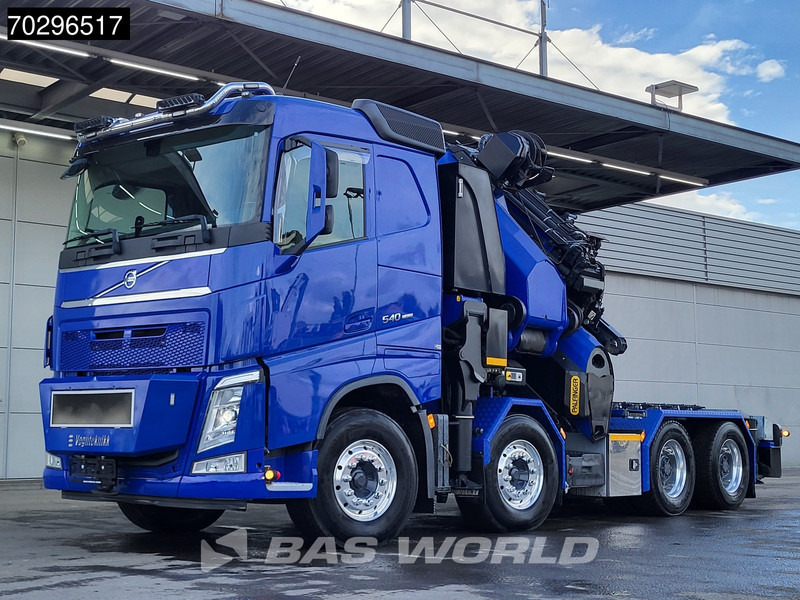 Volvo FH 540 FH 8X4 Palfinger PK165.002 TEC G Fly-Jib Winch Big-Axle VEB+ Euro 6 - Камион со платформа, Камион со кран: слика 5 Volvo FH 540 FH 8X4 Palfinger PK165.002 TEC G Fly-Jib Winch Big-Axle VEB+ Euro 6 - Камион со платформа, Камион со кран: слика 5