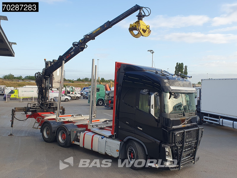Volvo FH16 750 FH16 6X4 HIAB E96S 79 wood crane Retarder Dynamic-Steering Big-Axle Euro 6 - Камион за дрва, Камион со кран: слика 3 Volvo FH16 750 FH16 6X4 HIAB E96S 79 wood crane Retarder Dynamic-Steering Big-Axle Euro 6 - Камион за дрва, Камион со кран: слика 3