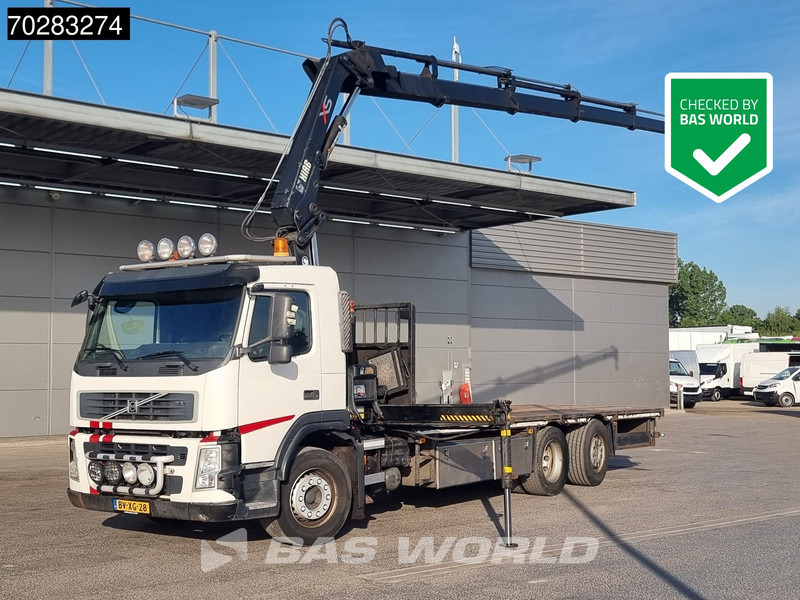 Volvo FM 300 6X2 NL-Truck Hiab 144 E-5 Hiduo Kran Crane Lift+Lenkachse Euro 5 - Камион со платформа, Камион со кран: слика 1 Volvo FM 300 6X2 NL-Truck Hiab 144 E-5 Hiduo Kran Crane Lift+Lenkachse Euro 5 - Камион со платформа, Камион со кран: слика 1