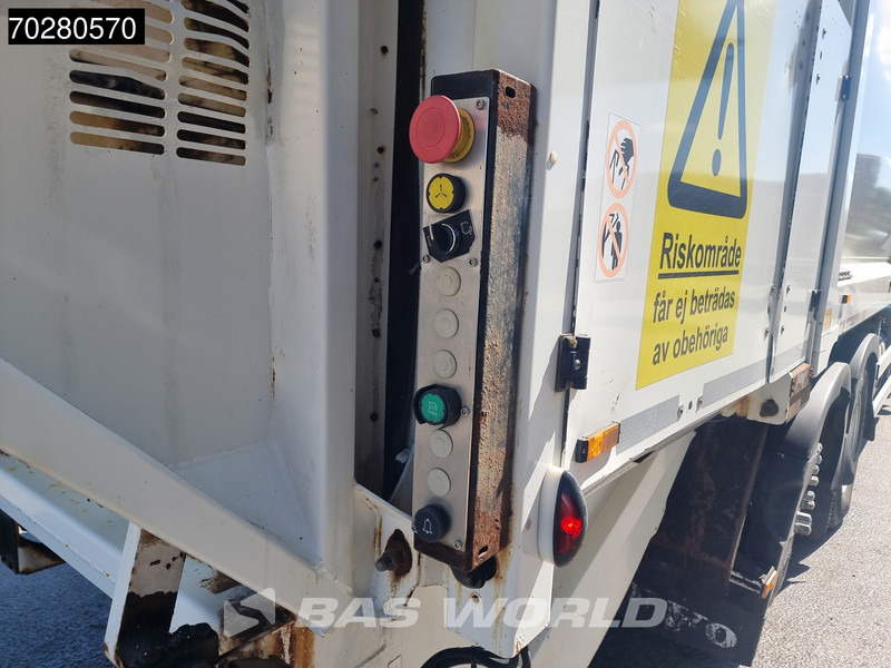 Камион за ѓубре Volvo FM 370 6X2 Hiab X-Hipro 162 Kran GeesinkNorba Lift+Lenkachse VEB Euro 6: слика 20