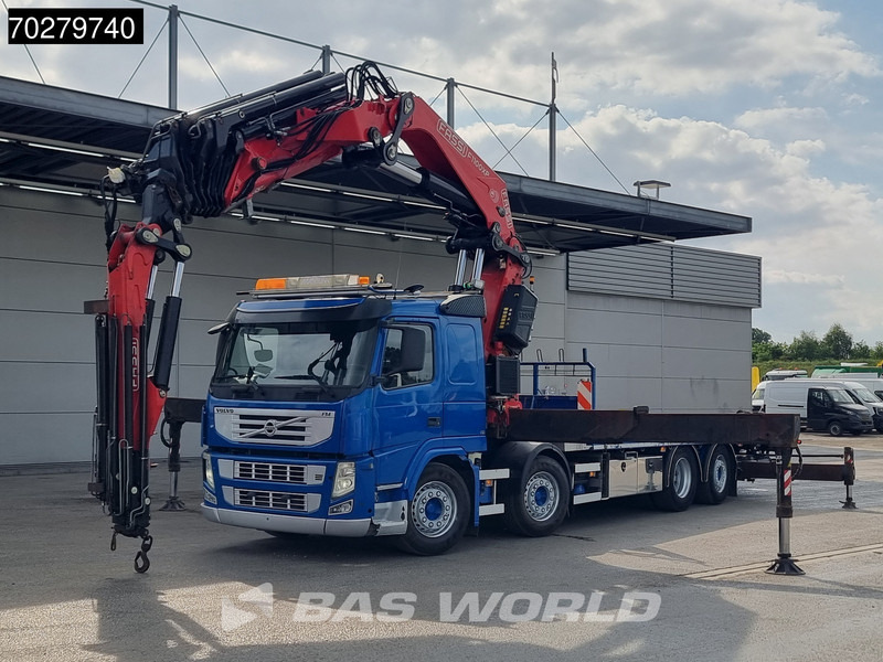 Volvo FM 450 8X2 FASSI 100 Ton/Meter 7 + 6 Jib Lift+Stuuras Euro 5 - Камион со платформа, Камион со кран: слика 5 Volvo FM 450 8X2 FASSI 100 Ton/Meter 7 + 6 Jib Lift+Stuuras Euro 5 - Камион со платформа, Камион со кран: слика 5