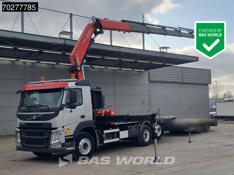 Volvo FM 460 6X2 Fassi F365A.2.25 E-Dynamic Retarder Euro 6 Kraan Crane - Камион со платформа, Камион со кран: слика 1 Volvo FM 460 6X2 Fassi F365A.2.25 E-Dynamic Retarder Euro 6 Kraan Crane - Камион со платформа, Камион со кран: слика 1
