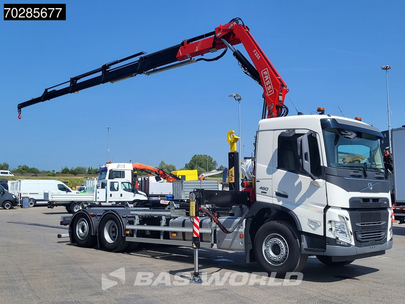 Volvo FM 460 6X2 NEW! FASSI F235A.0.25 Kran + HYVA 20-57-S Lift+steering axle Euro 6 - Камион со кука за подигање, Камион со кран: слика 3 Volvo FM 460 6X2 NEW! FASSI F235A.0.25 Kran + HYVA 20-57-S Lift+steering axle Euro 6 - Камион со кука за подигање, Камион со кран: слика 3