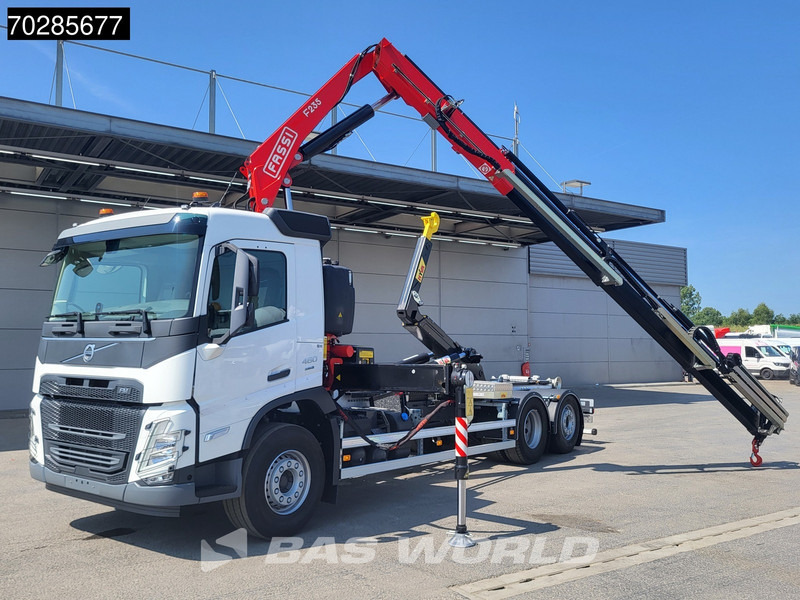 Volvo FM 460 6X2 NEW! FASSI F235A.0.25 Kran + HYVA 20-57-S Lift+steering axle Euro 6 - Камион со кука за подигање, Камион со кран: слика 5 Volvo FM 460 6X2 NEW! FASSI F235A.0.25 Kran + HYVA 20-57-S Lift+steering axle Euro 6 - Камион со кука за подигање, Камион со кран: слика 5