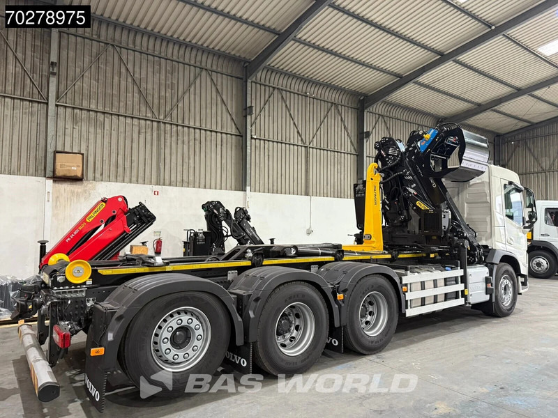 Volvo FM 460 8X4 NEW! Palfinger Q200Z95TR HPLS Crane + HT 24 TEC Hooklift ACC LED - Камион со кука за подигање, Камион со кран: слика 3 Volvo FM 460 8X4 NEW! Palfinger Q200Z95TR HPLS Crane + HT 24 TEC Hooklift ACC LED - Камион со кука за подигање, Камион со кран: слика 3