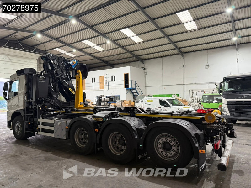 Volvo FM 460 8X4 NEW! Palfinger Q200Z95TR HPLS Crane + HT 24 TEC Hooklift ACC LED - Камион со кука за подигање, Камион со кран: слика 5 Volvo FM 460 8X4 NEW! Palfinger Q200Z95TR HPLS Crane + HT 24 TEC Hooklift ACC LED - Камион со кука за подигање, Камион со кран: слика 5