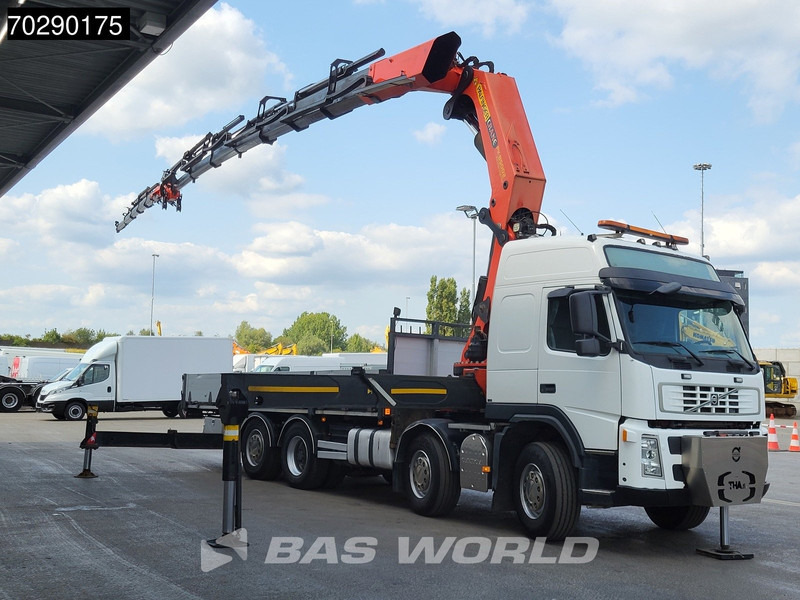Volvo FM 480 8X2 Palfinger PK85002 Crane+Jib Lifting-Axle Big-Axle Automatic Euro 4 - Камион со платформа, Камион со кран: слика 3 Volvo FM 480 8X2 Palfinger PK85002 Crane+Jib Lifting-Axle Big-Axle Automatic Euro 4 - Камион со платформа, Камион со кран: слика 3