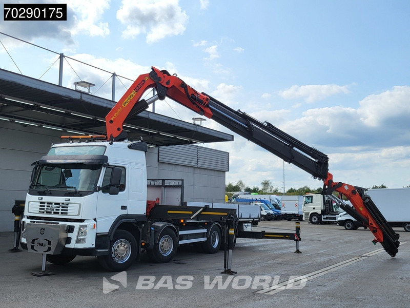 Volvo FM 480 8X2 Palfinger PK85002 Crane+Jib Lifting-Axle Big-Axle Automatic Euro 4 - Камион со платформа, Камион со кран: слика 5 Volvo FM 480 8X2 Palfinger PK85002 Crane+Jib Lifting-Axle Big-Axle Automatic Euro 4 - Камион со платформа, Камион со кран: слика 5