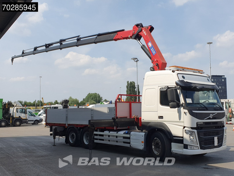 Volvo FM 500 6X2 HMF 3220-K7 Lift-Steering Axle Crane Kran Euro 6 - Камион со платформа, Камион со кран: слика 3 Volvo FM 500 6X2 HMF 3220-K7 Lift-Steering Axle Crane Kran Euro 6 - Камион со платформа, Камион со кран: слика 3