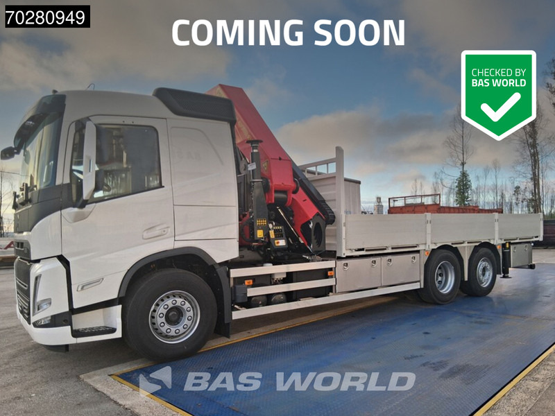 Volvo FM 500 6X2 NEW! Palfinger PK41002 EH-E Kran Crane Lift-steering Axle Euro 6 - Камион со платформа, Камион со кран: слика 1 Volvo FM 500 6X2 NEW! Palfinger PK41002 EH-E Kran Crane Lift-steering Axle Euro 6 - Камион со платформа, Камион со кран: слика 1