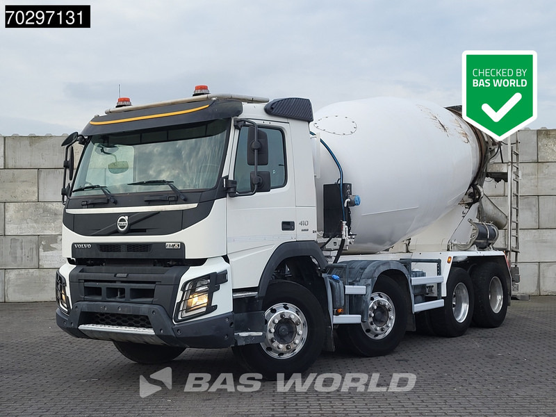 Volvo FMX 410 8X4 9m3 Euro 6 - Камион миксер за бетон: слика 1 Volvo FMX 410 8X4 9m3 Euro 6 - Камион миксер за бетон: слика 1