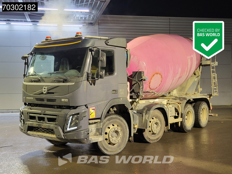 Volvo FMX 410 8X4 9m3 mixer Automatic Climate control Euro 6 - Камион миксер за бетон: слика 1 Volvo FMX 410 8X4 9m3 mixer Automatic Climate control Euro 6 - Камион миксер за бетон: слика 1