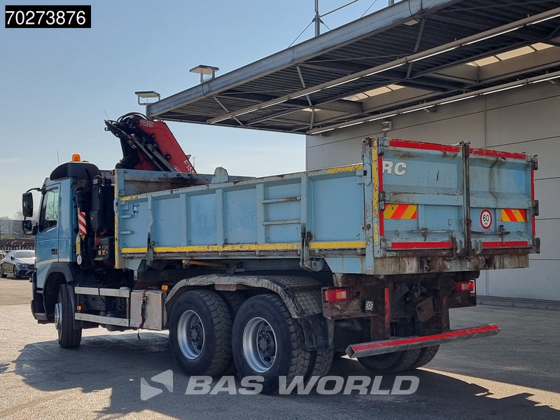 Кипер, Камион со кран Volvo FMX 420 6X4 Fassi F155A.2.22 Crane 9m3 Big-Axle Automatic Euro 5: слика 14